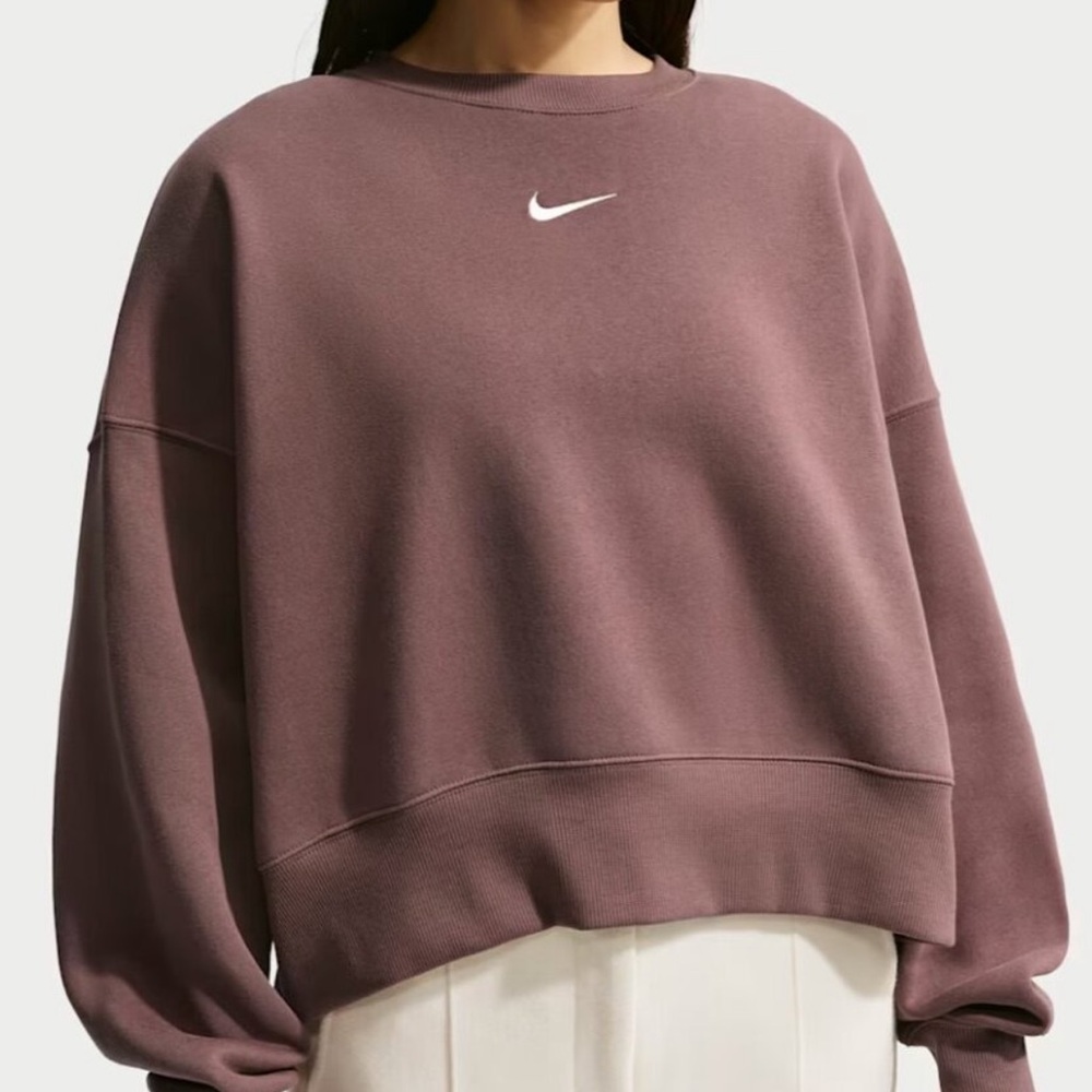 Sportswear Phoenix Fleece Women's Over-Oversized Crew-Neck Sweatshirt